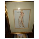 1970'S VARGAS PRINT 12' X 15' 1970'S VARGAS PRINT 12' X 15'