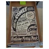 11X16 REPRO FONTAINE FERRY POSTER 11X16 REPRO FONTAINE FERRY POSTER