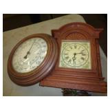 THERMOMETER & CLOCK THERMOMETER & CLOCK