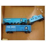 3 - MODEL TRAIN CARS 3 - MODEL TRAIN CARS
