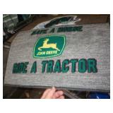 17X24 DOOR MAT - JOHN DEERE 17X24 DOOR MAT - JOHN DEERE