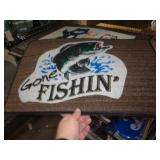 17X24 DOOR MAT - FISHIN' 17X24 DOOR MAT - FISHIN'