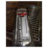 5X17 METAL THERMOMETER - 69' CAMARO 5X17 METAL THERMOMETER - 69' CAMARO