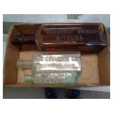 VINTAGE EMBOSSED BOTTLES VINTAGE EMBOSSED BOTTLES