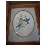 BLUEBIRD PRINT BLUEBIRD PRINT