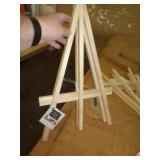 2 - WOOD EASELS 2 - WOOD EASELS