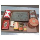 VINTAGE TINS & MISC VINTAGE TINS & MISC