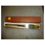 ZIPPO LETTER OPENER ZIPPO LETTER OPENER