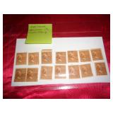 1938 MARTHA WASHINGTON 1 1/2� STAMPS 1938 MARTHA WASHINGTON 1 1/2� STAMPS
