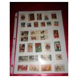 U S CHRISTMAS STAMPS U S CHRISTMAS STAMPS