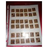 1940 US 10� HISTORIC FIGURE STAMPS 1940 US 10� HISTORIC FIGURE STAMPS