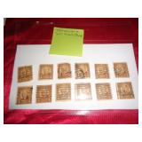 1930 WILLIAM H. TAFT 4� STAMPS 1930 WILLIAM H. TAFT 4� STAMPS