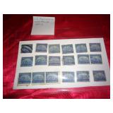 1950'S U S MONTICELLO 20� STAMPS 1950'S U S MONTICELLO 20� STAMPS