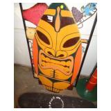 TIKI BOARD WALL DECOR / LW TIKI BOARD WALL DECOR / LW