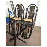 GLASS TOP KITCHEN TABLE & 4 CHAIRS GLASS TOP KITCHEN TABLE & 4 CHAIRS