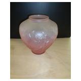 CAMBRIDGE GLASS VASE 9' T / HAND BLOWN CAMBRIDGE GLASS VASE 9' T / HAND BLOWN