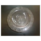 PINK GLASS BOWL W NURSERY RHYME THEME PINK GLASS BOWL W NURSERY RHYME THEME