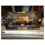 1:24 SCALE - 24KT GOLD PLATED DIECAST NASCAR 1:24 SCALE - 24KT GOLD PLATED DIECAST NASCAR