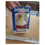 M&M SNOWBALL ORNAMENT M&M SNOWBALL ORNAMENT