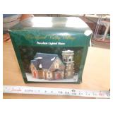 PORCELAIN LIGHTED HOUSE PORCELAIN LIGHTED HOUSE