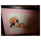 1970'S VARGAS PRINT 15' X 21' 1970'S VARGAS PRINT 15' X 21'
