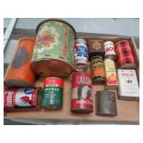 VINTAGE TINS & MISC VINTAGE TINS & MISC