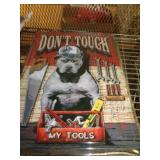 12X17 METAL SIGN - TOOLS 12X17 METAL SIGN - TOOLS