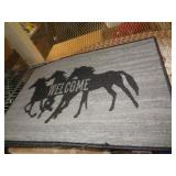 17X24 DOOR MAT - HORSES 17X24 DOOR MAT - HORSES