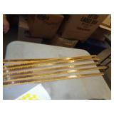 6 - SAW BLADES 36' LONG 6 - SAW BLADES 36' LONG