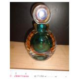 SIGNED MURANO ART GLASS PERFUME 6 1/2' T SIGNED MURANO ART GLASS PERFUME 6 1/2' T
