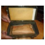 VINTAGE MILITARY FIRST AID KIT VINTAGE MILITARY FIRST AID KIT