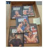 ROCKY 1-5 DVDS ROCKY 1-5 DVDS