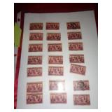 25TH ANNIVERSARY PANAMA CANAL 3� STAMPS 25TH ANNIVERSARY PANAMA CANAL 3� STAMPS