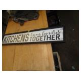 KITCHEN SIGN KITCHEN SIGN