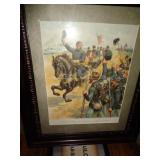 1900'S CIVIL WAR PRINT 14' X 17' 1900'S CIVIL WAR PRINT 14' X 17'