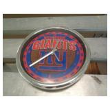 NY GIANTS CLOCK NY GIANTS CLOCK