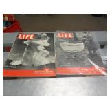 2 - LIFE MAGAZINES - 1936 & 1946 2 - LIFE MAGAZINES - 1936 & 1946