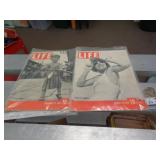 2 - LIFE MAGAZINES - BOTH 1938 2 - LIFE MAGAZINES - BOTH 1938