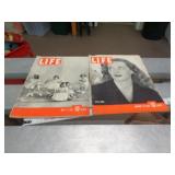 2 - LIFE MAGAZINES - 1937 & 1939 2 - LIFE MAGAZINES - 1937 & 1939