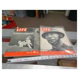 2 - LIFE MAGAZINES - 1937 & 1938 2 - LIFE MAGAZINES - 1937 & 1938