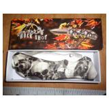 BUCKSHOT SKULL KNIFE BUCKSHOT SKULL KNIFE