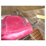MUDD VELVET BACKPACK PURSE