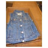 JEAN VEST SZ MED