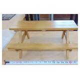 LONGABERGER MINI PICNIC TABLE