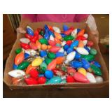 VINTAGE XMAS LIGHT BULBS