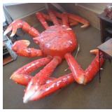 HUGE LIGHTED CRAB 94'W X 64' T / HAS A CRACK