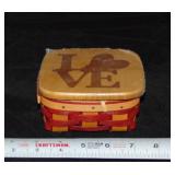 2014 LONGABERGER BASKET / LOVE