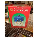 XMAS  COOKIE JAR