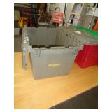 HIDGED LID TOTE