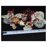 LONGABERGER XMAS ORNAMENTS & ITEMS